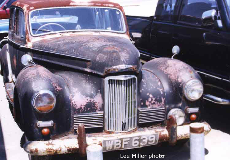 More remarkable was finding this 1952 Humber Super Snipe Touring Limousine