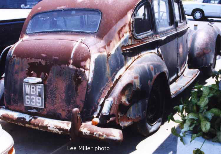  Humber Super Snipe Touring Limousine in a St Petersburg junkyard about 