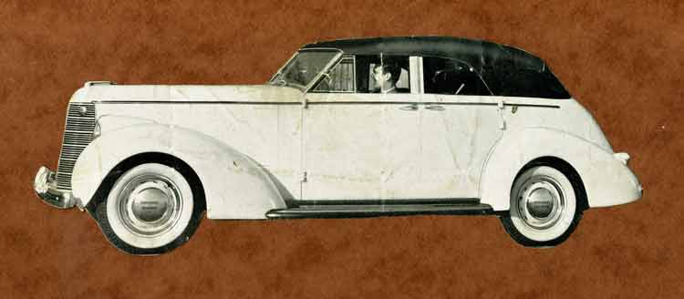 the last prewar open cars were the convertible sedans of 1938 and'39