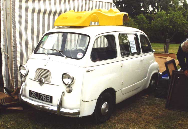 Fiat 600 Multipla I thought about it though I used to pass a Fiat dealer 