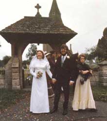 Wedding at Stoke Lacy