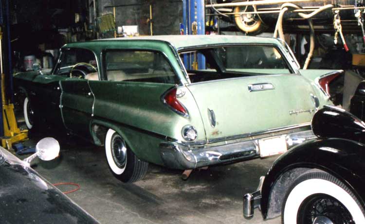  movie rental business specializing in 1950s and'60s cars like this 1960 