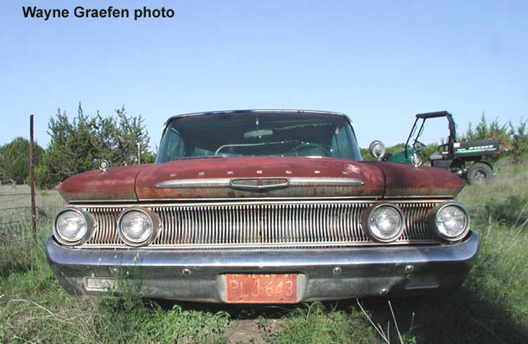 1960 Mercury Wayne Graefen is the CarPort's Texas ranger