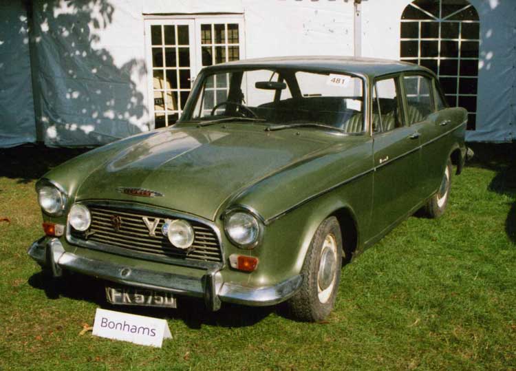 A 1966 Humber Hawk went to the top estimate 600 while a somewhat poorer 