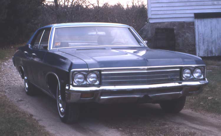 I ended up with a oneowner 1970 Chevrolet Impala Sport Sedan the four door 