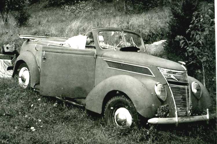  ago I told the story of my first car a 1937 Ford convertible sedan