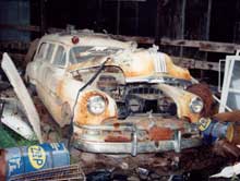 1952 National Pontiac ambulance