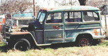 Lyndon Johnson's Jeep station wagon