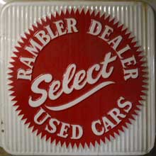 Rambler Select Used Cars sign