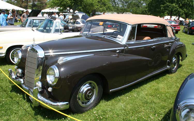 Statesman of the MercedesBenz entries was an Adenauer 300b convertible