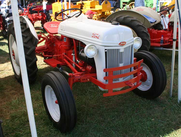 I've long had a hankering for an old gray Ford tractor, either 8N or 