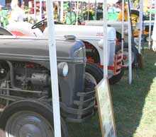 Ford tractors in shades of gray