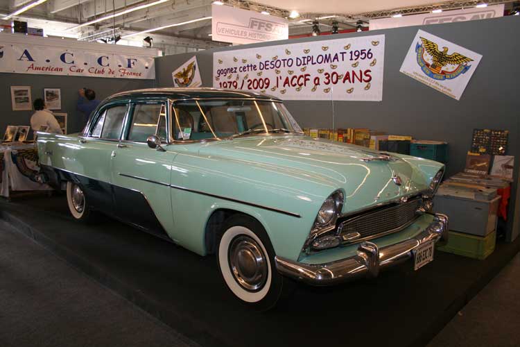  was raffling a 1956 DeSoto Diplomat a badgeengineered Plymouth