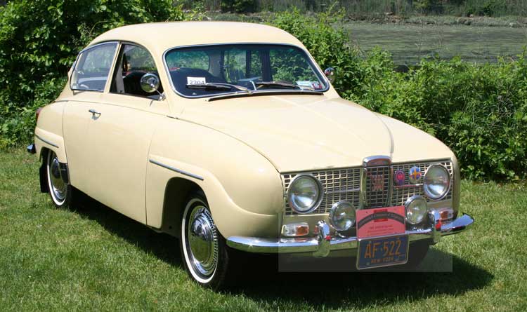 The 93 was evolved into the 96 in 1960 and received a new grille for 1966 