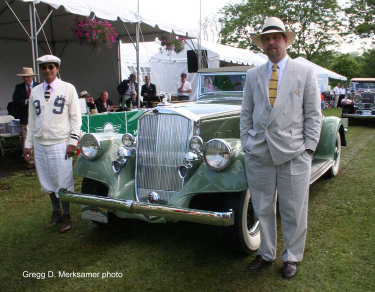 of Car and Costume along with Michael Krieger's PierceArrow coupe