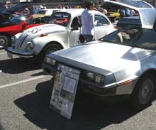 Herbie and DeLorean