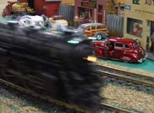 Trains and cars
