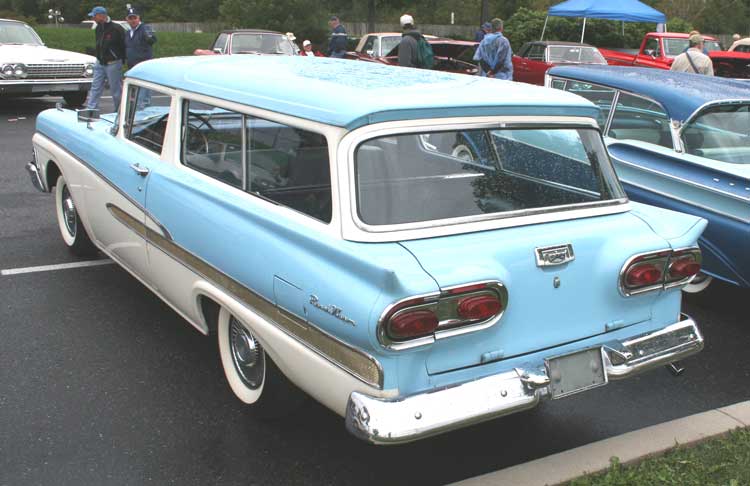 1958 Ford 2 door station wagon #9